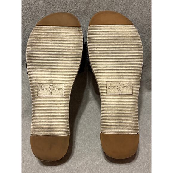 Sam Edelman Ariane Size 9 Women’s Platform Slide Sandals EUC - Picture 7 of 9